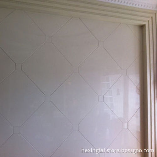Crystallized Marmo Glass in Ivory Yellow, Artificial Stone